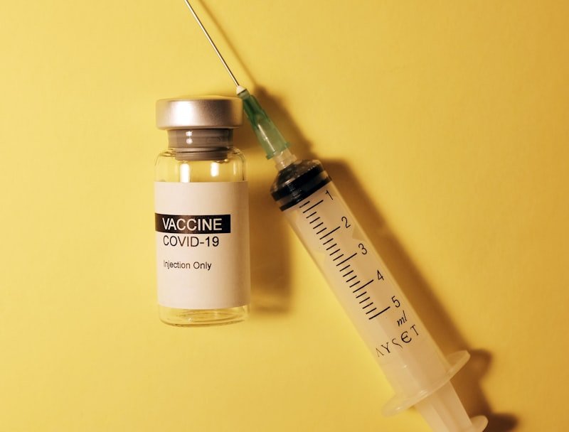 Medicine bottle used for vaccinations
